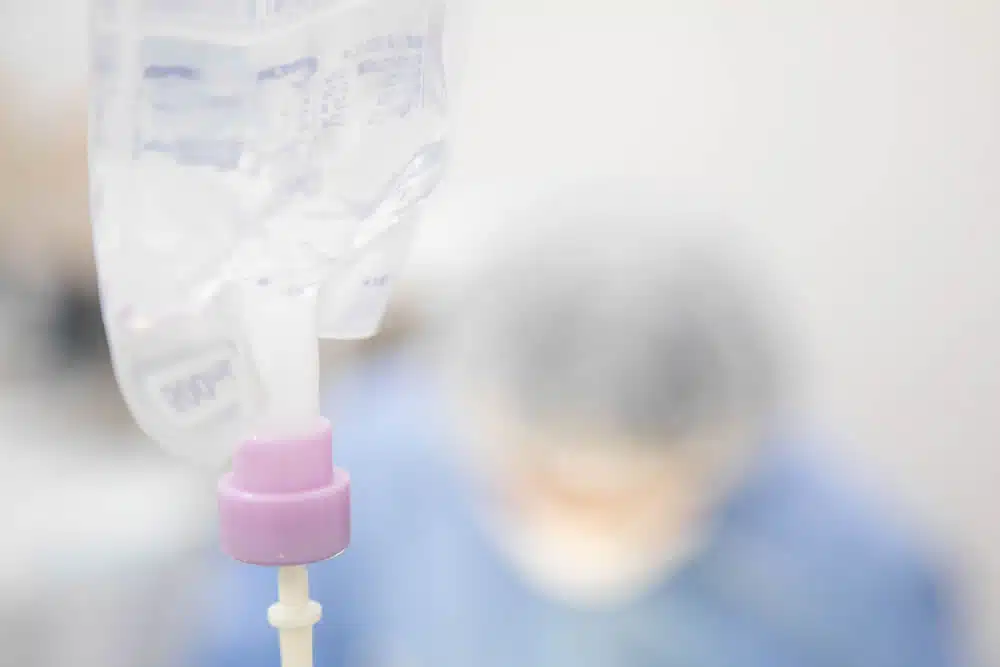 麻酔の点滴　岡山