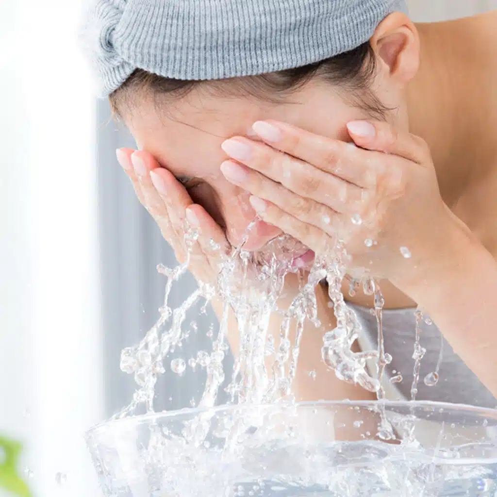 施術準備　岡山