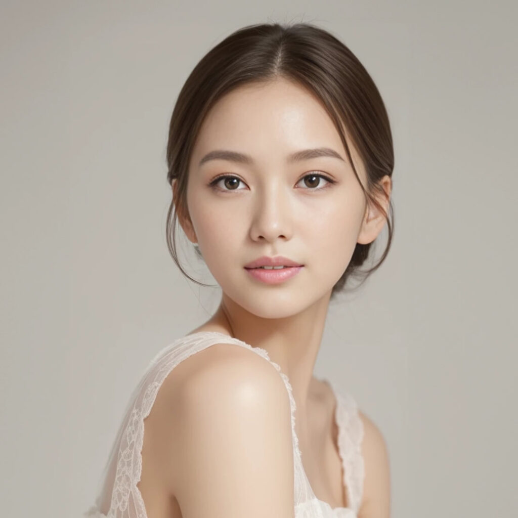 痩せている女性