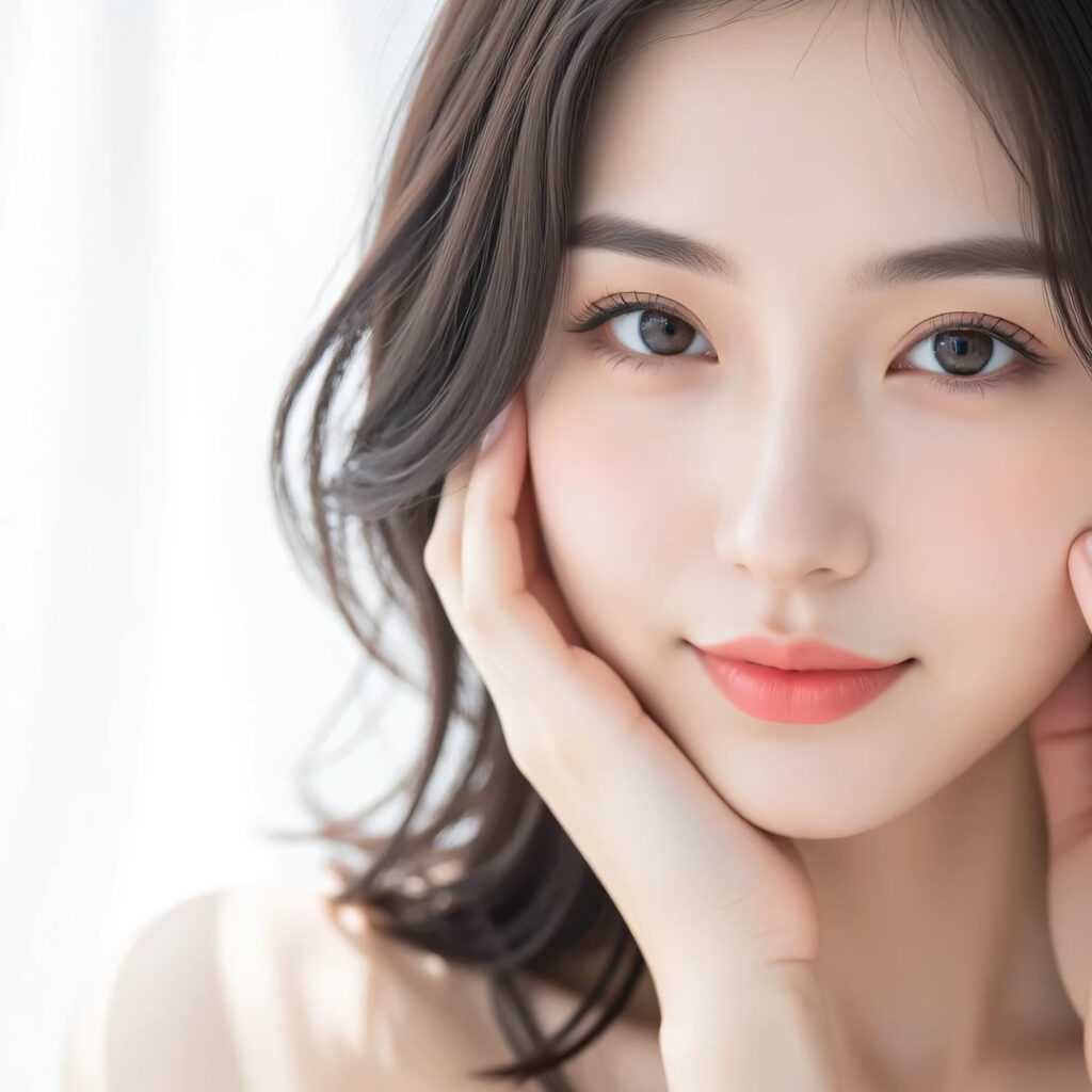 真皮脂肪移植をした女性のイメージ