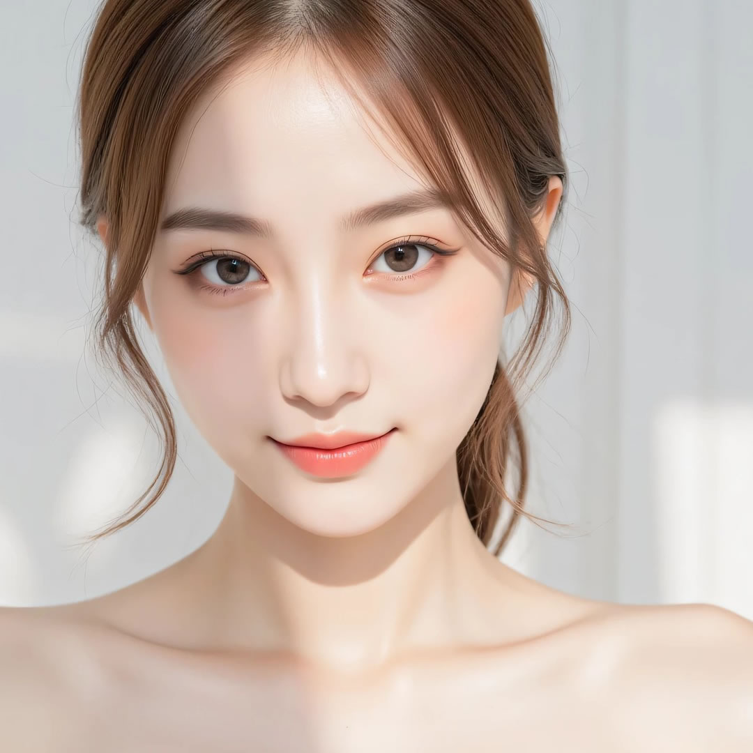目上切開をした女性のイメージ